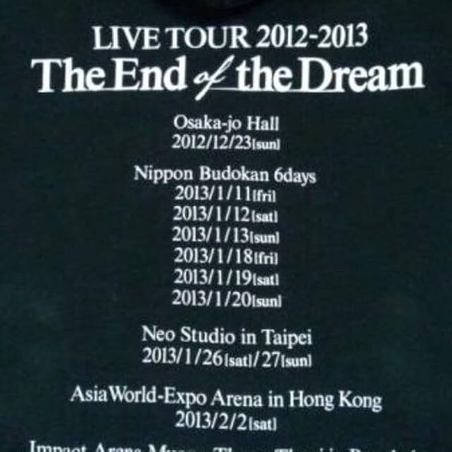 希少The End of the DreamパーカーSサイズ黒服LUNA SEA Amazon.co.jp: The End of the DreamパーカーSサイズ黒服LUNA
